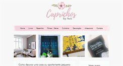 Desktop Screenshot of caprichosbyneli.com